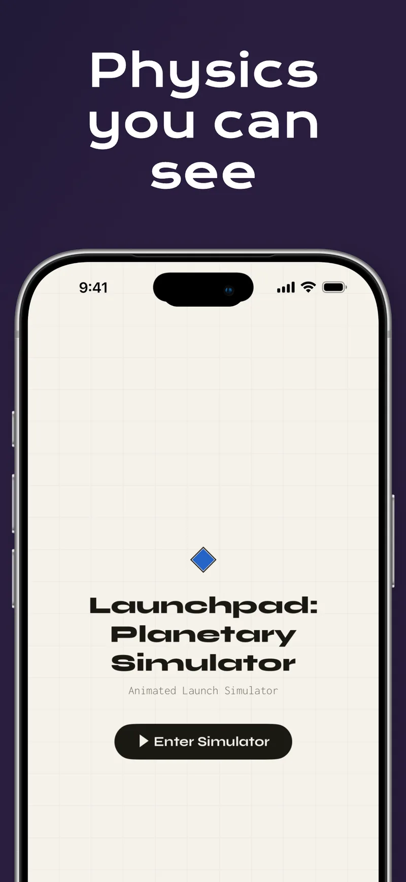 Launchpad on iPhone: Physics you can see